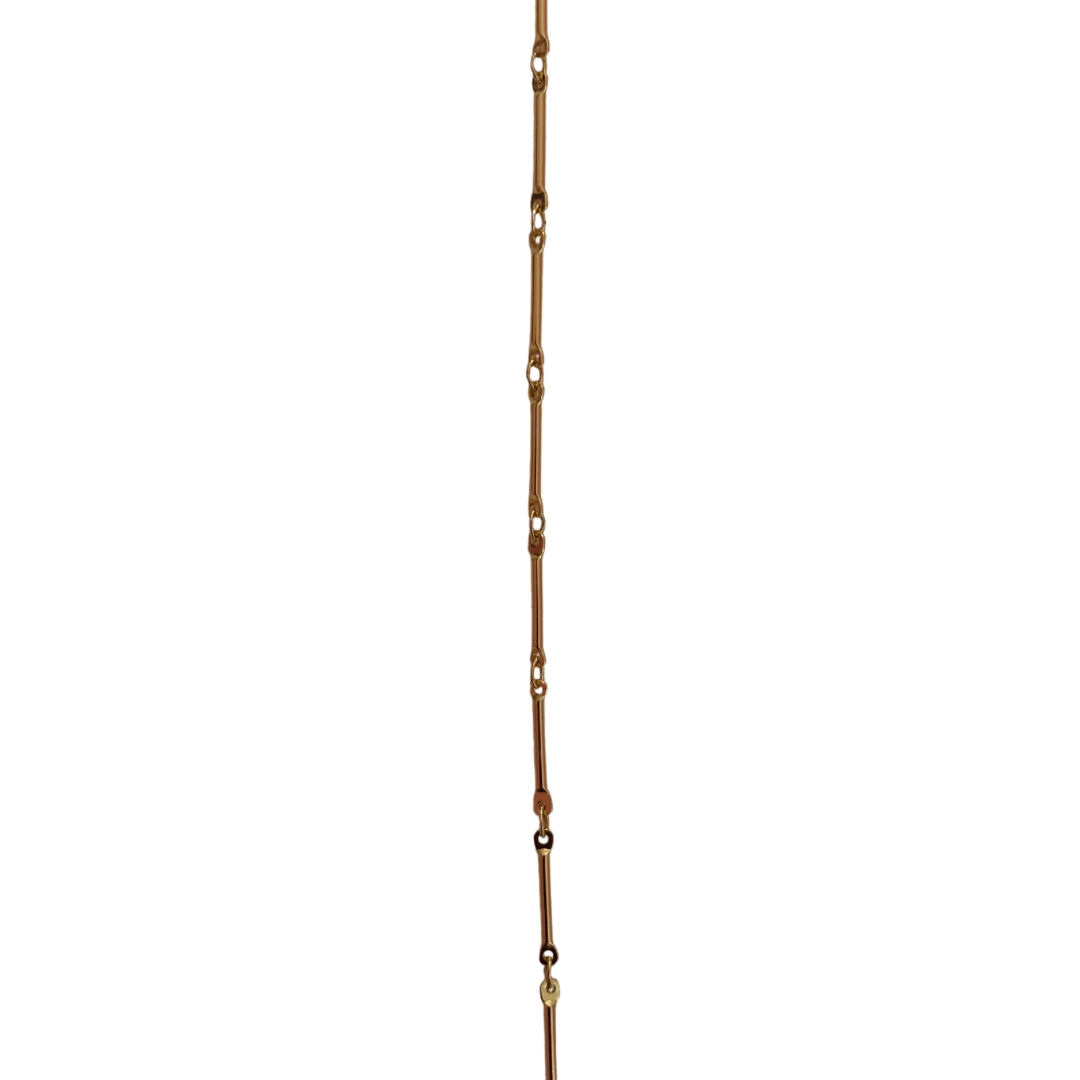 Stick link necklace