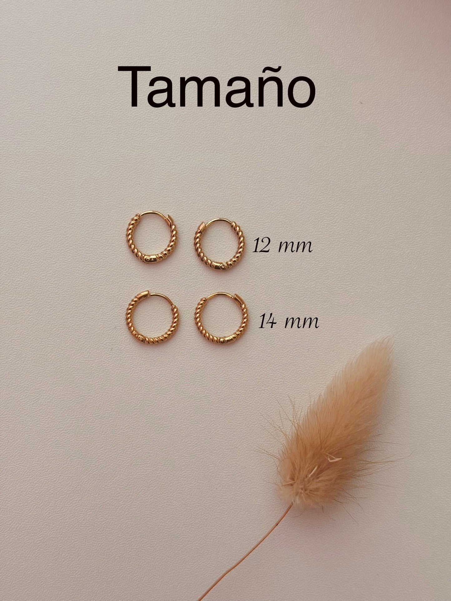 Camila hoops | 12mm