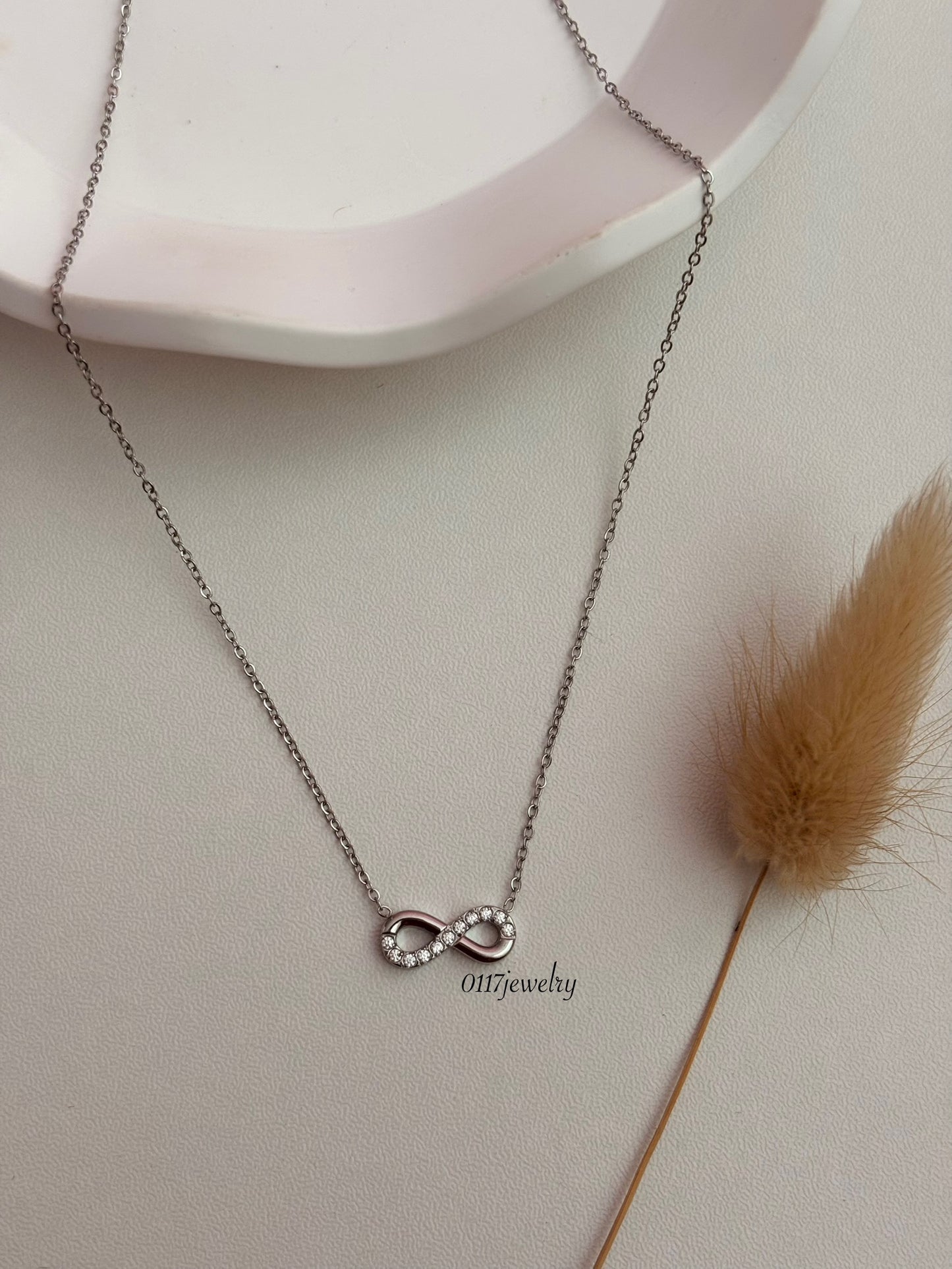 Silver Infinity Necklace