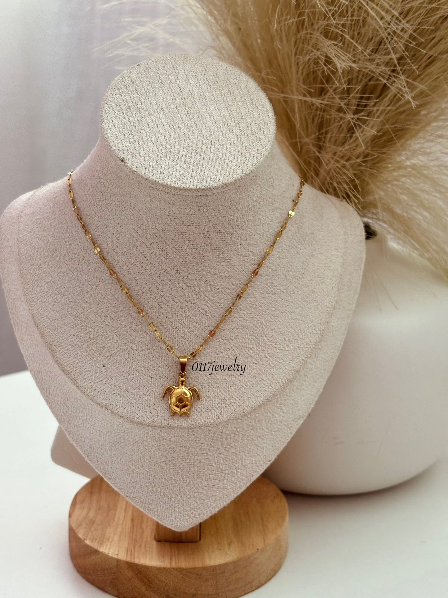 Tiny Turtle Necklace