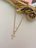 Tiny Cross Necklace