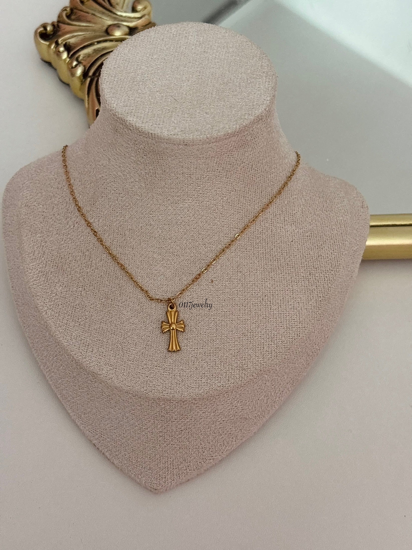 Tiny Golden cross