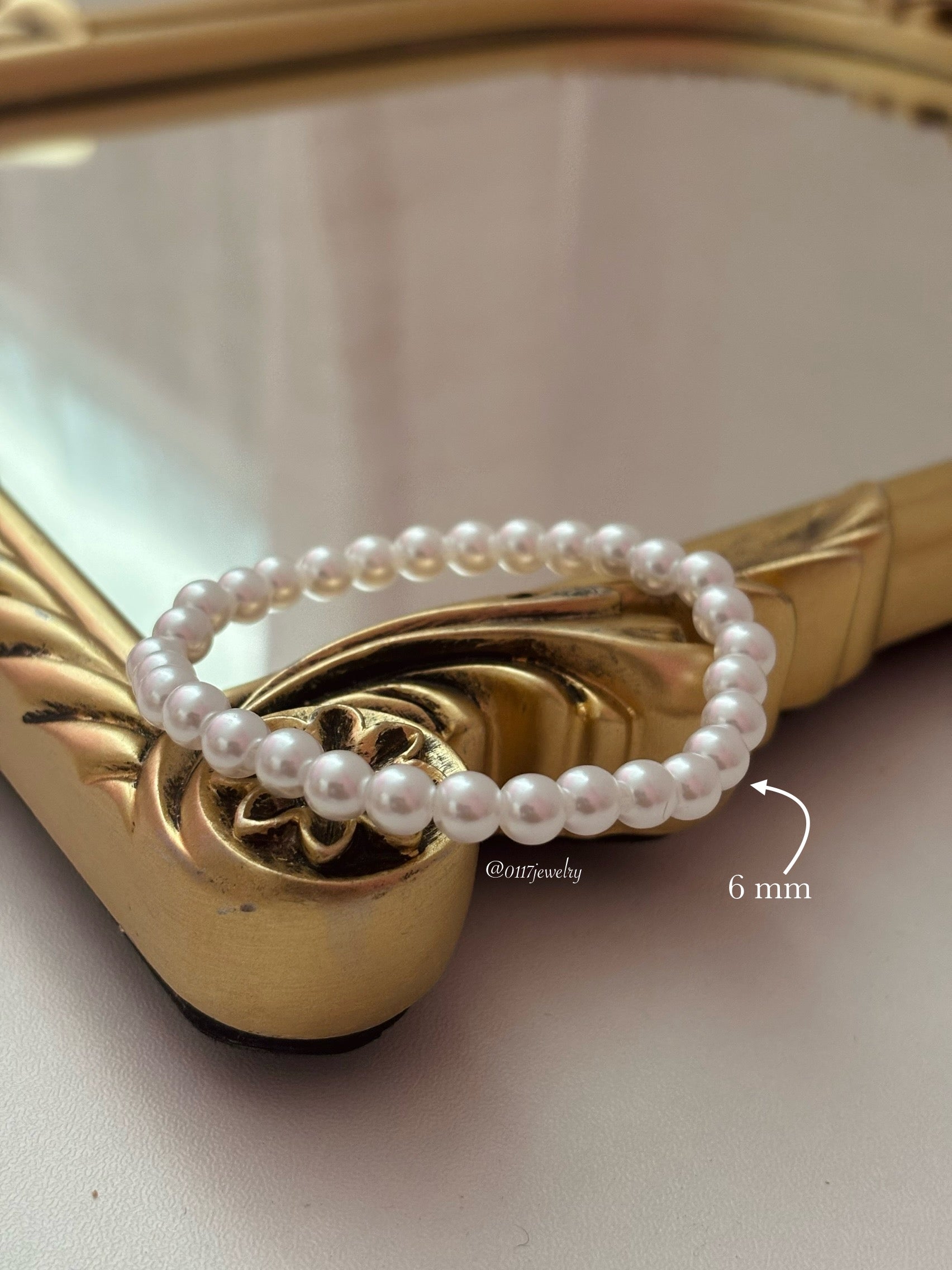 Pearl bracelet | 6mm