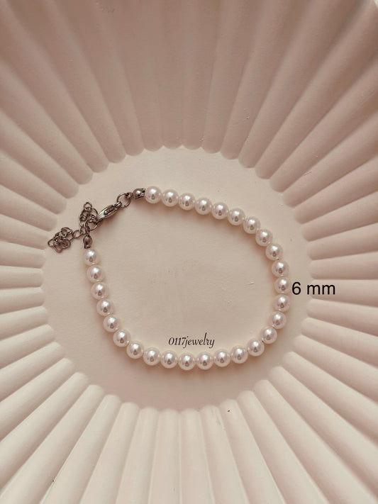 Marina Silver Bracelet | 6mm