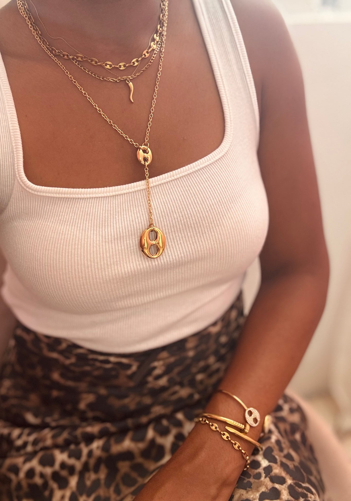 Coffe bean Necklace