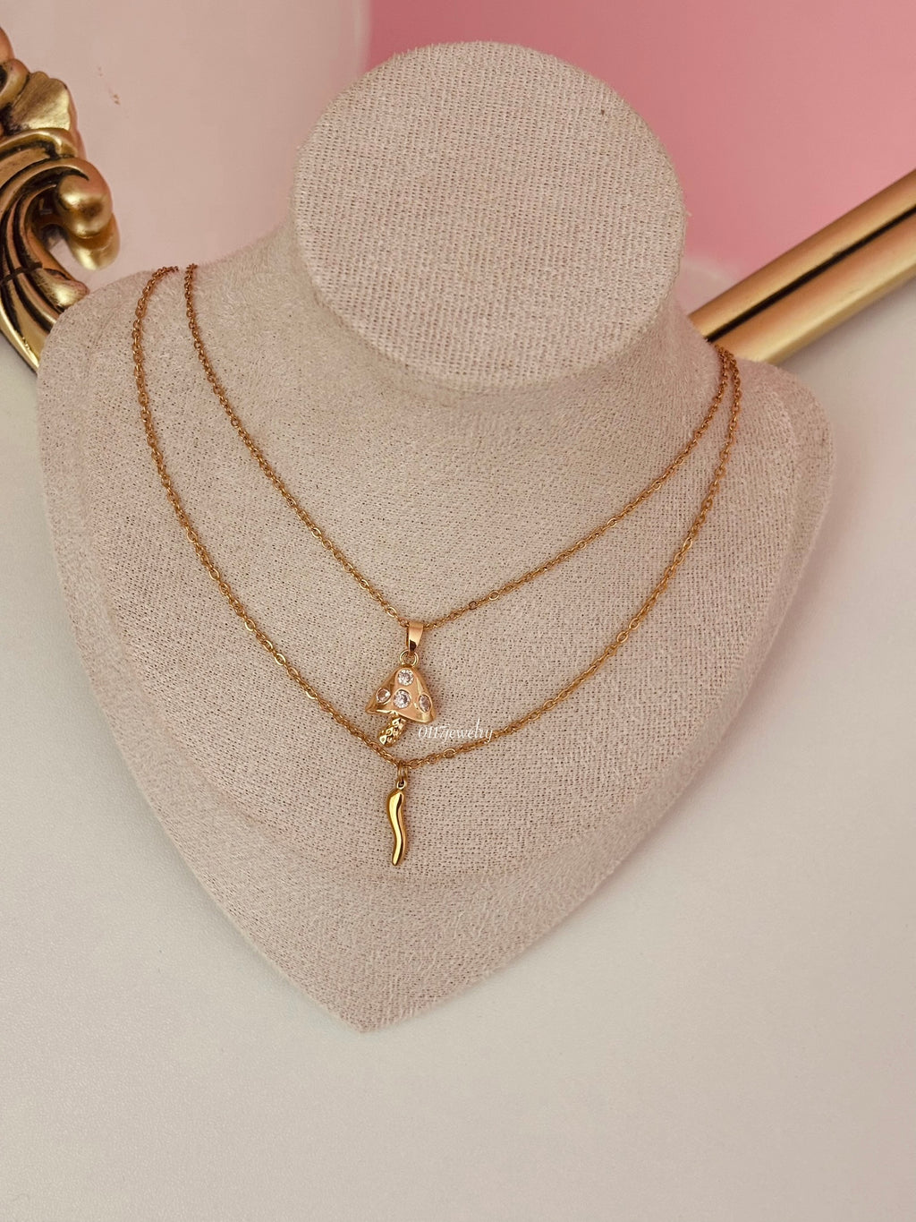 Mushroom Necklace