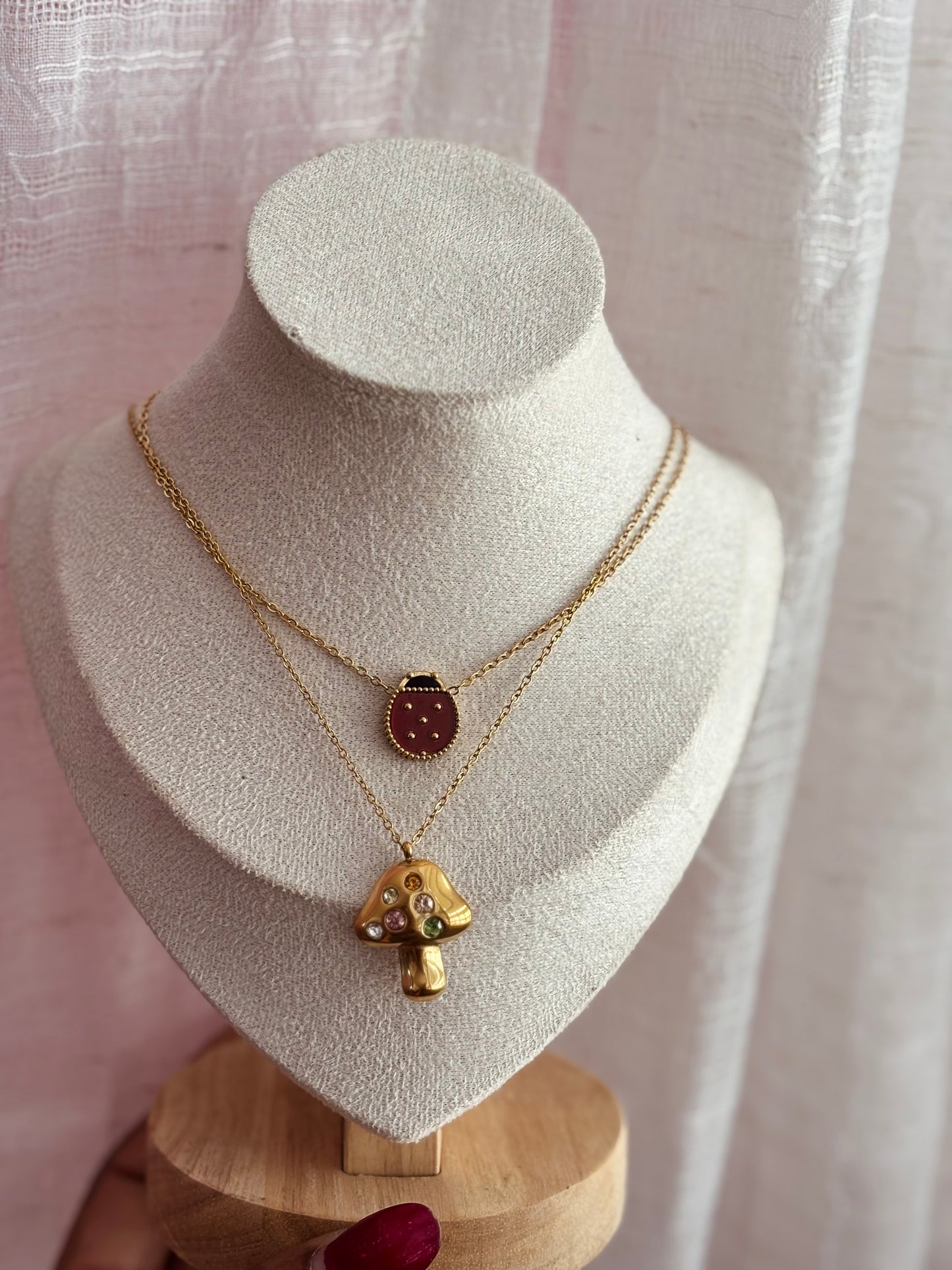 Ladybug Necklace