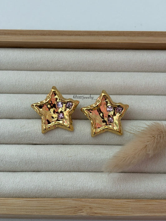 Star earrings