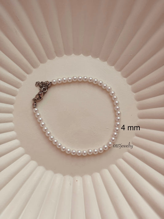 Marina Silver Bracelet | 4mm