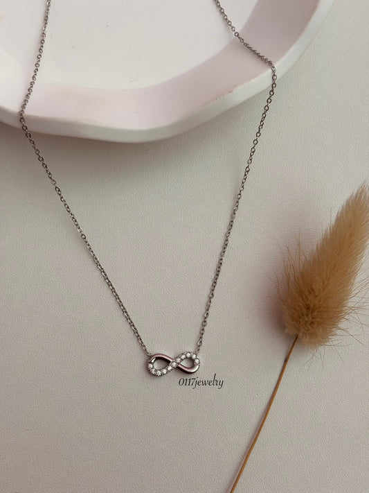 Silver Infinity Necklace