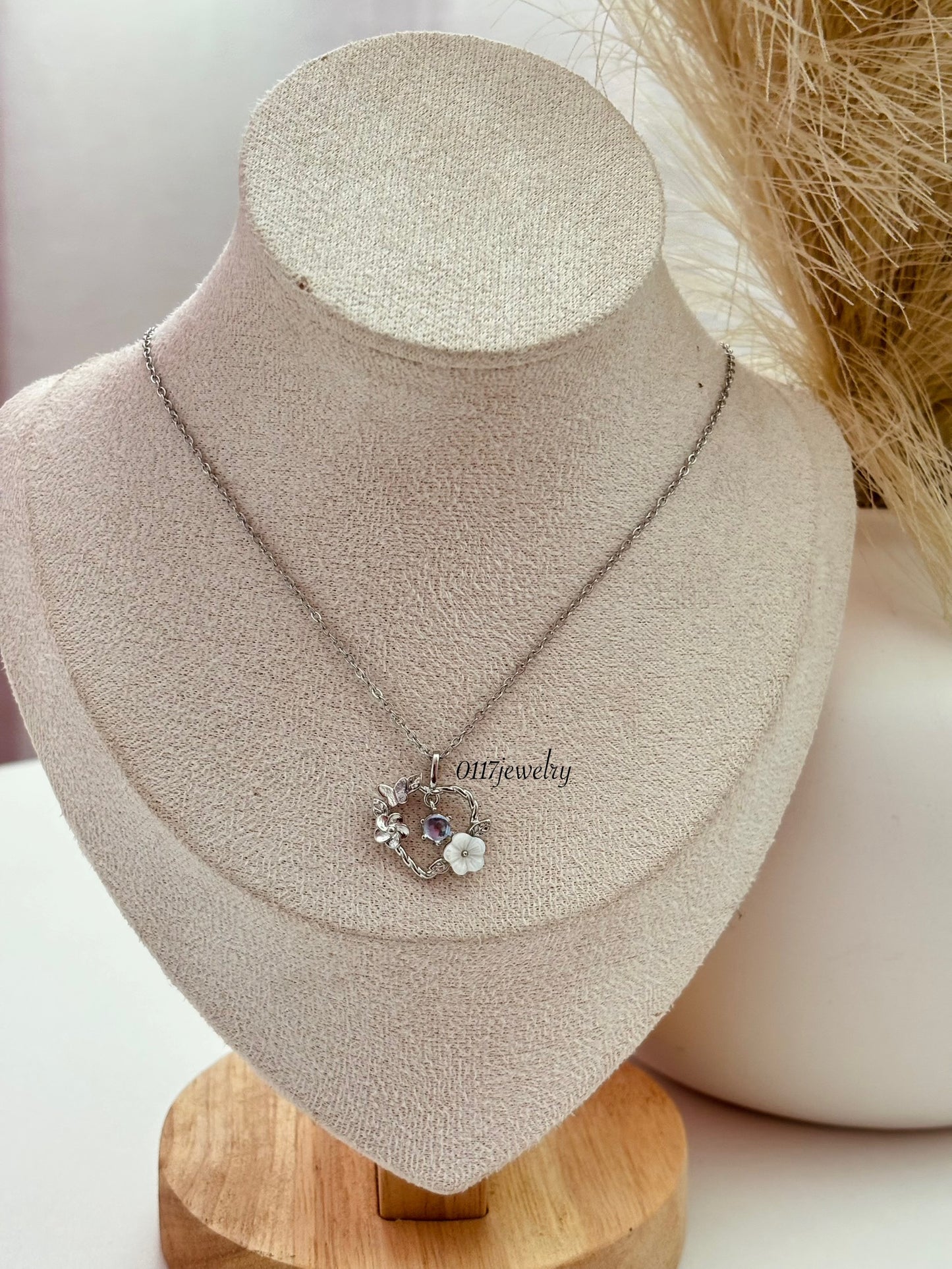 Viviana Silver Necklace