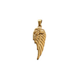 Gold wing charm