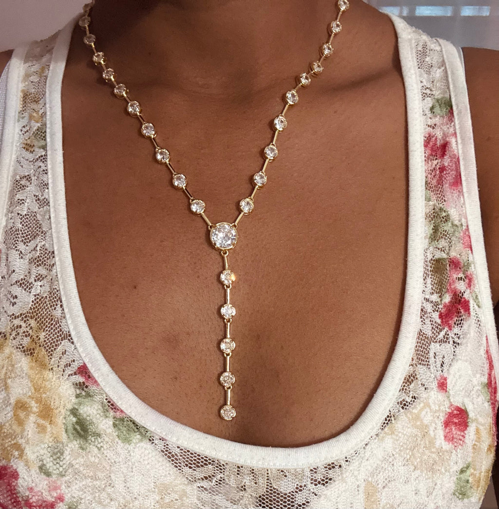Larissa Lariat Necklace