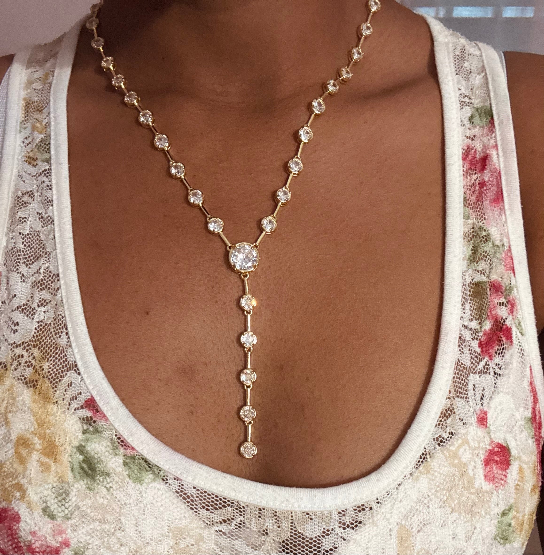 Larissa Lariat Necklace