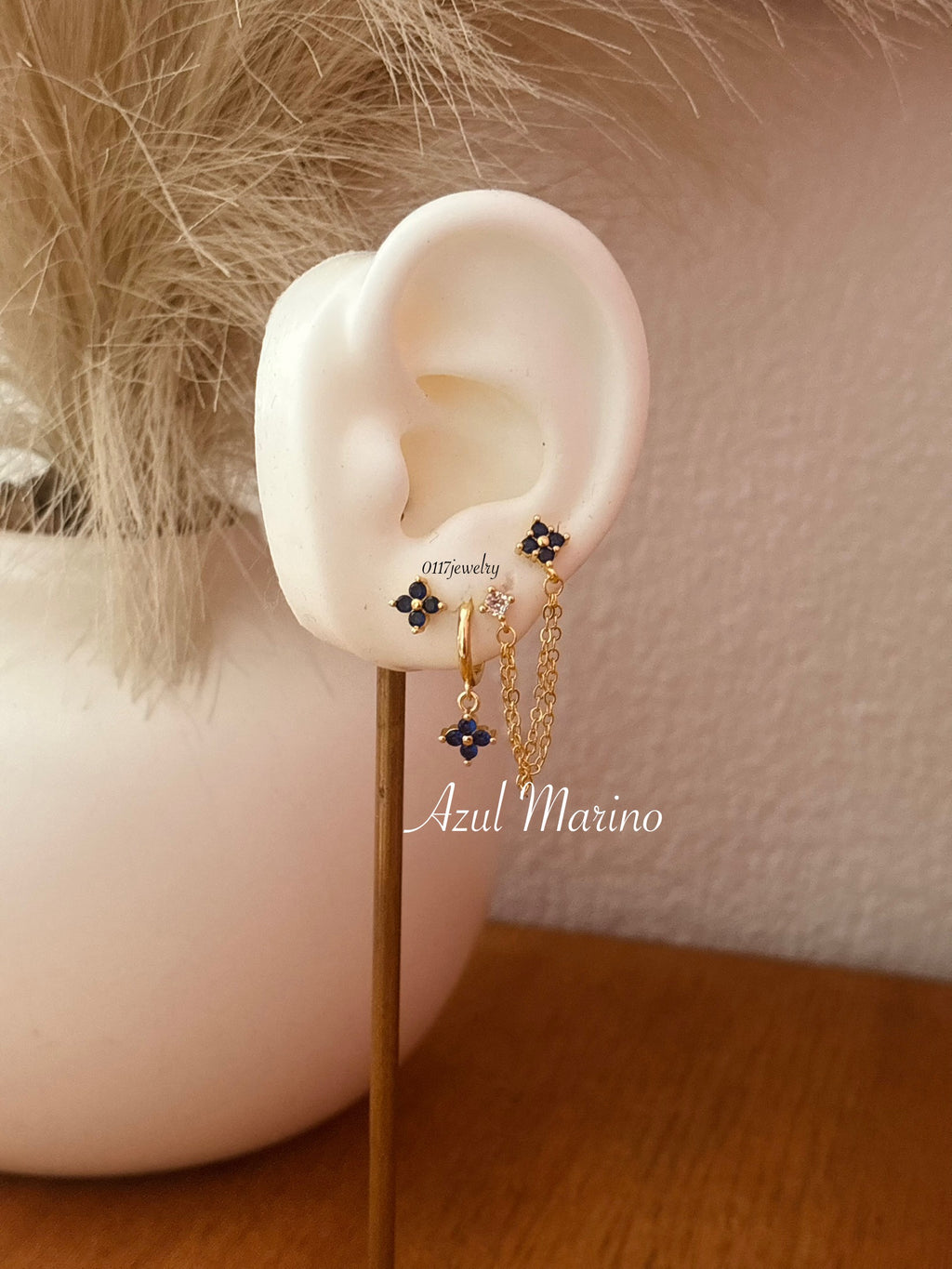 Mía Trio Earrings Set