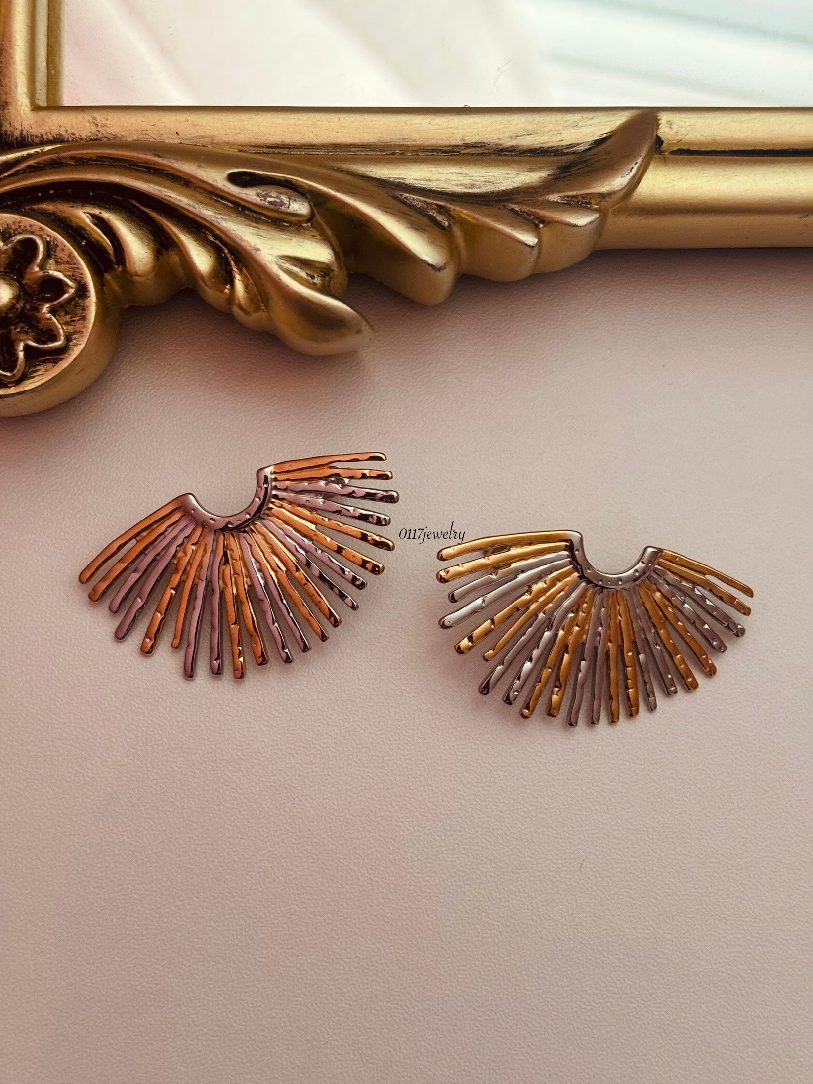 Ágata earring | dos tonos