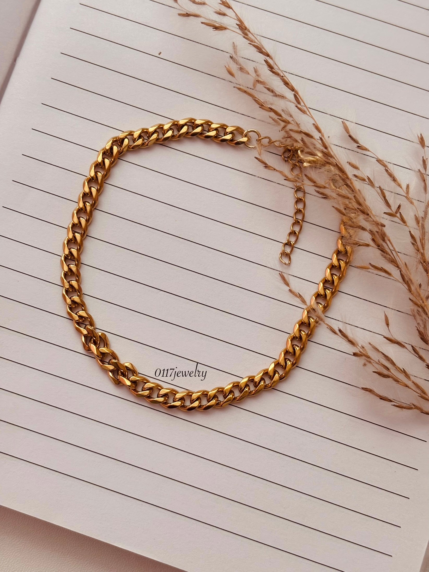 Cubana Anklet | 5mm