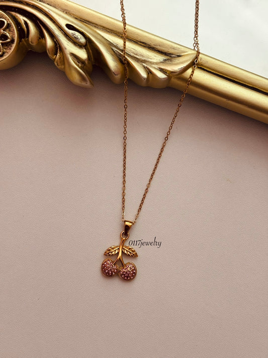 Sweet Cherry Necklace