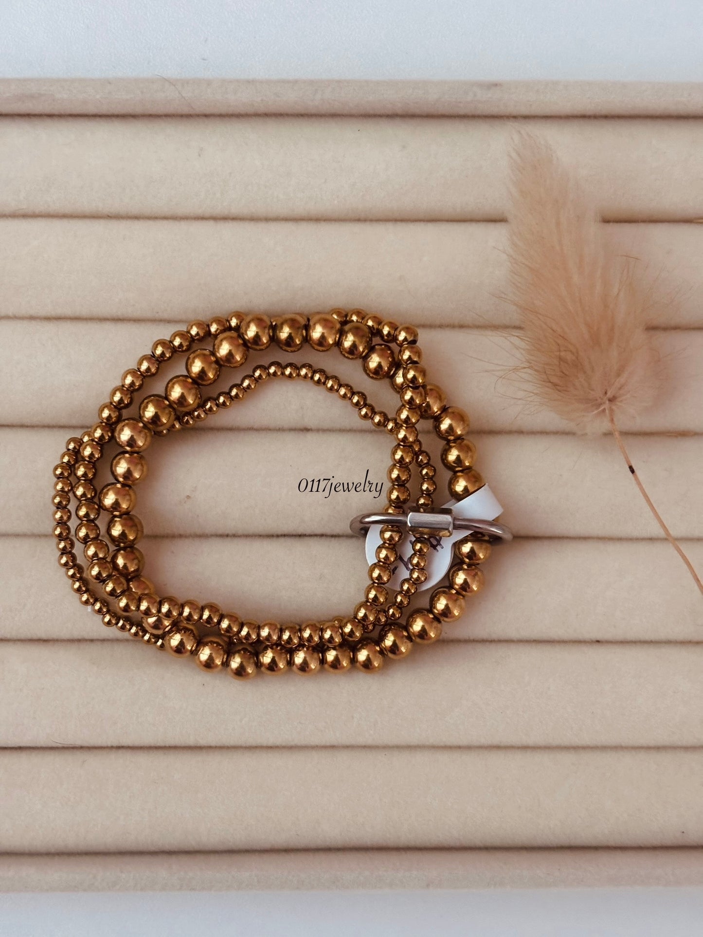 Bold loops gold | 3 en 1