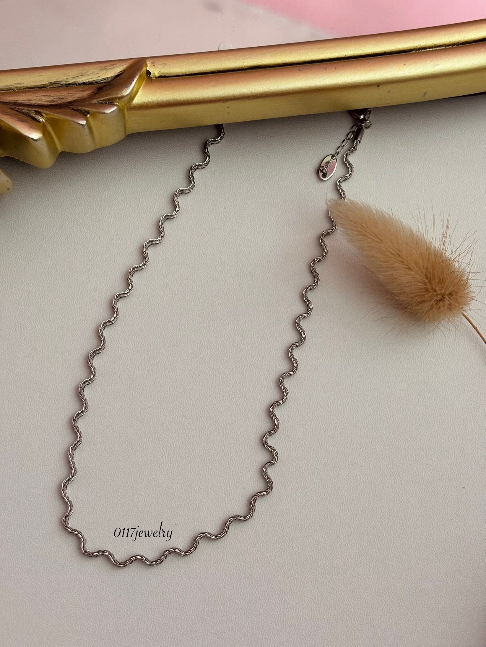 Érica silver Necklace