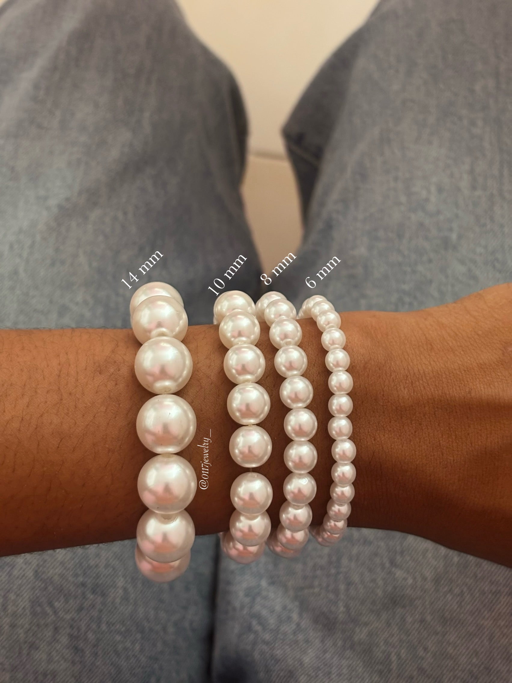 Pearl bracelet | 6mm