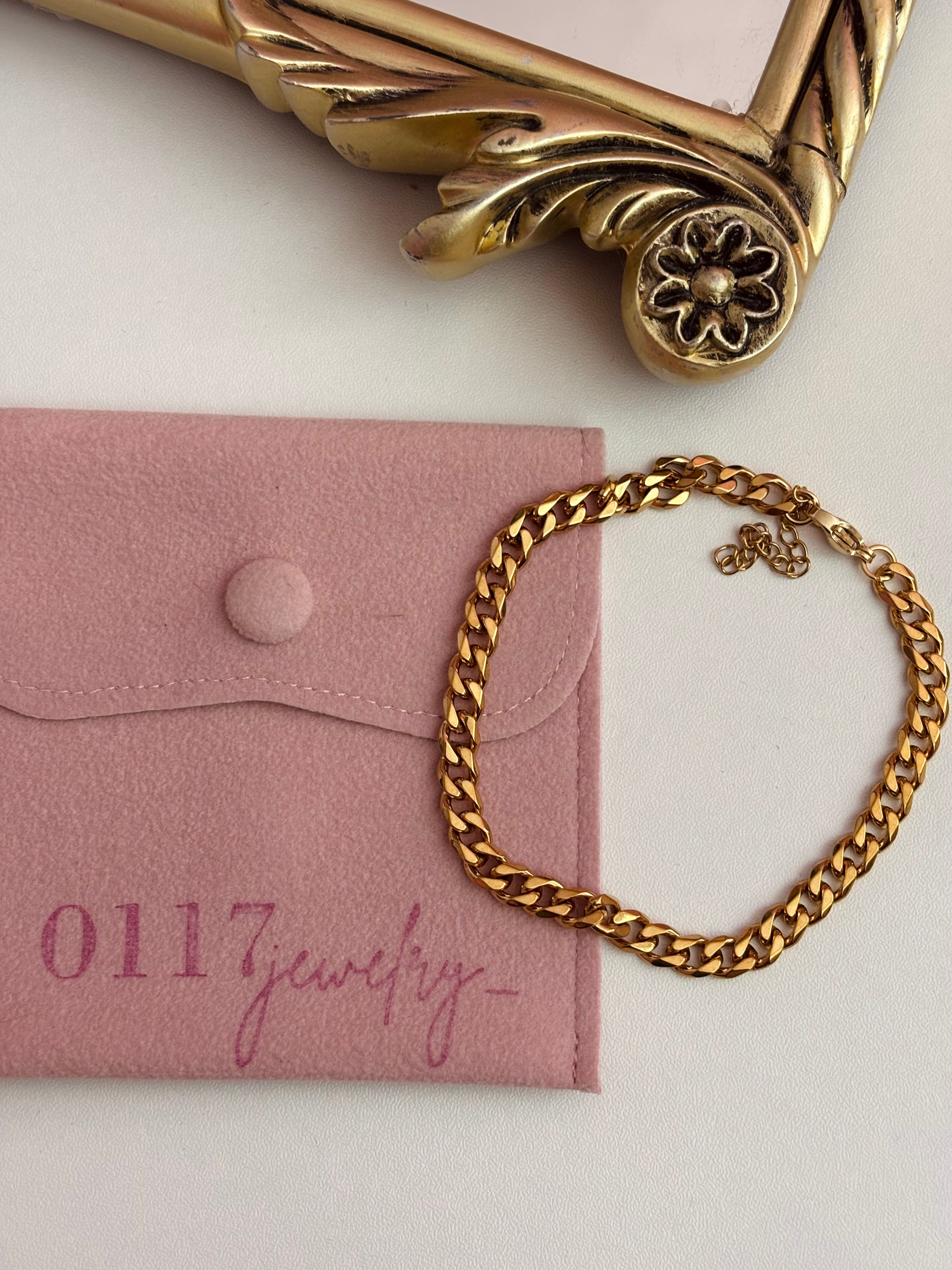 Cubana Anklet | 7mm