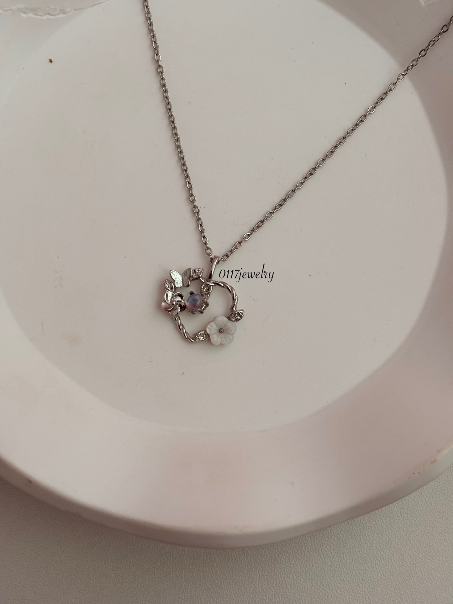 Viviana Silver Necklace