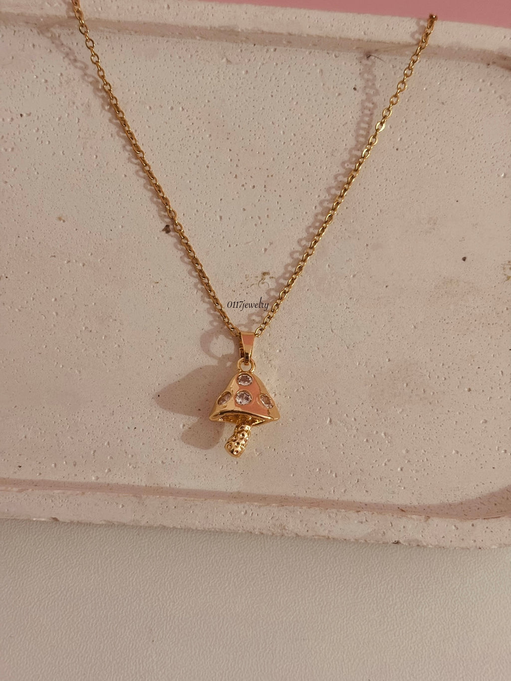 Mushroom Necklace