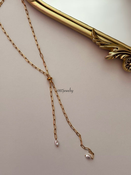 Layla Lariat Necklace