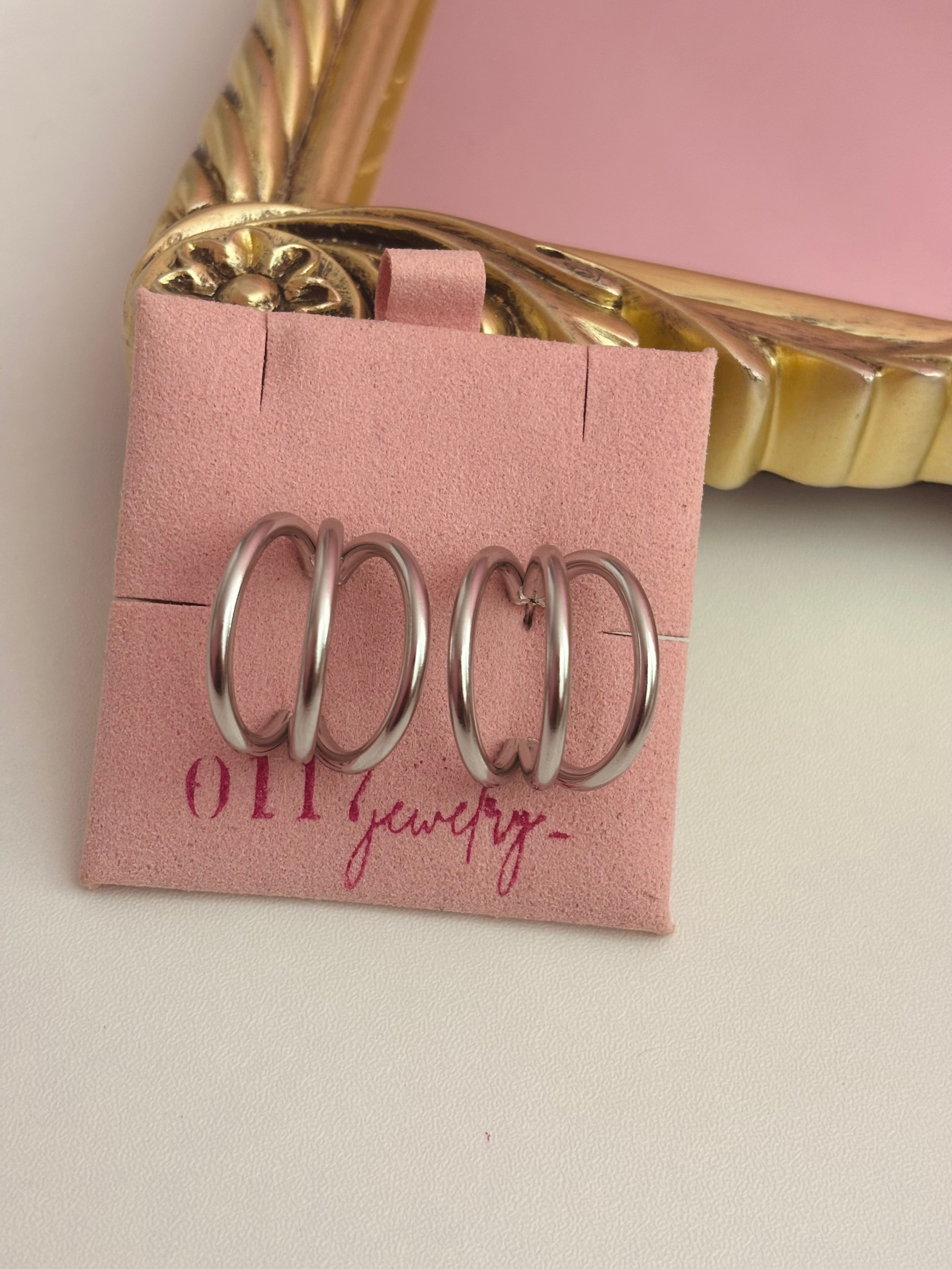 Amparo Silver earring