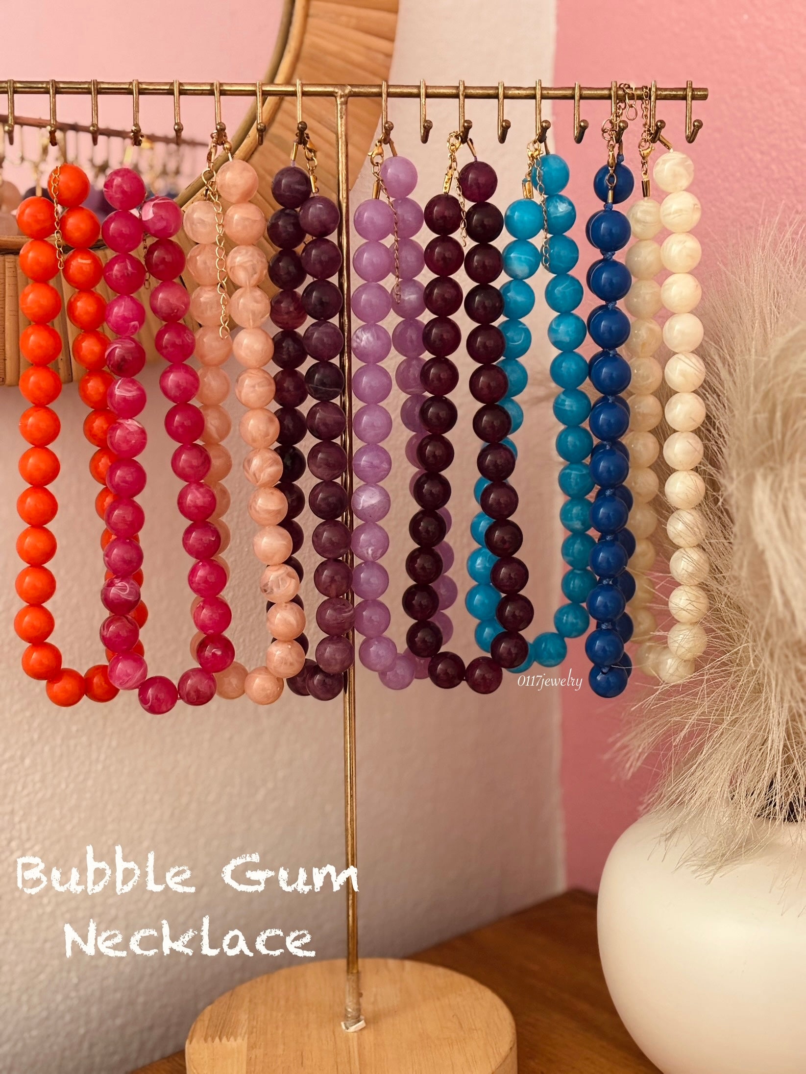 Bubble Gum Necklace