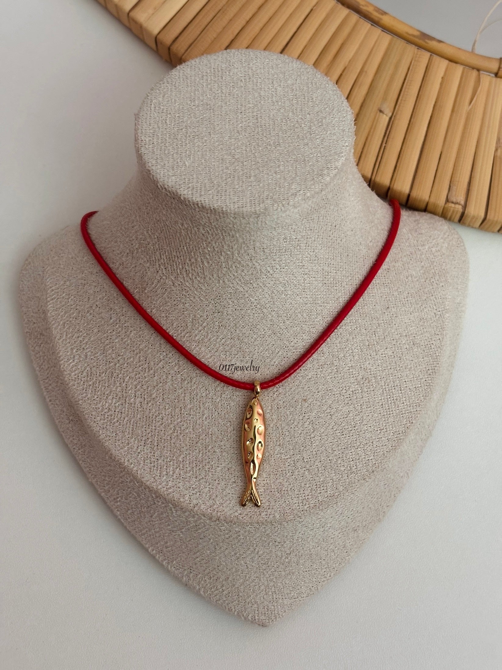 Golden Fish Necklace