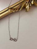 Kim silver necklace