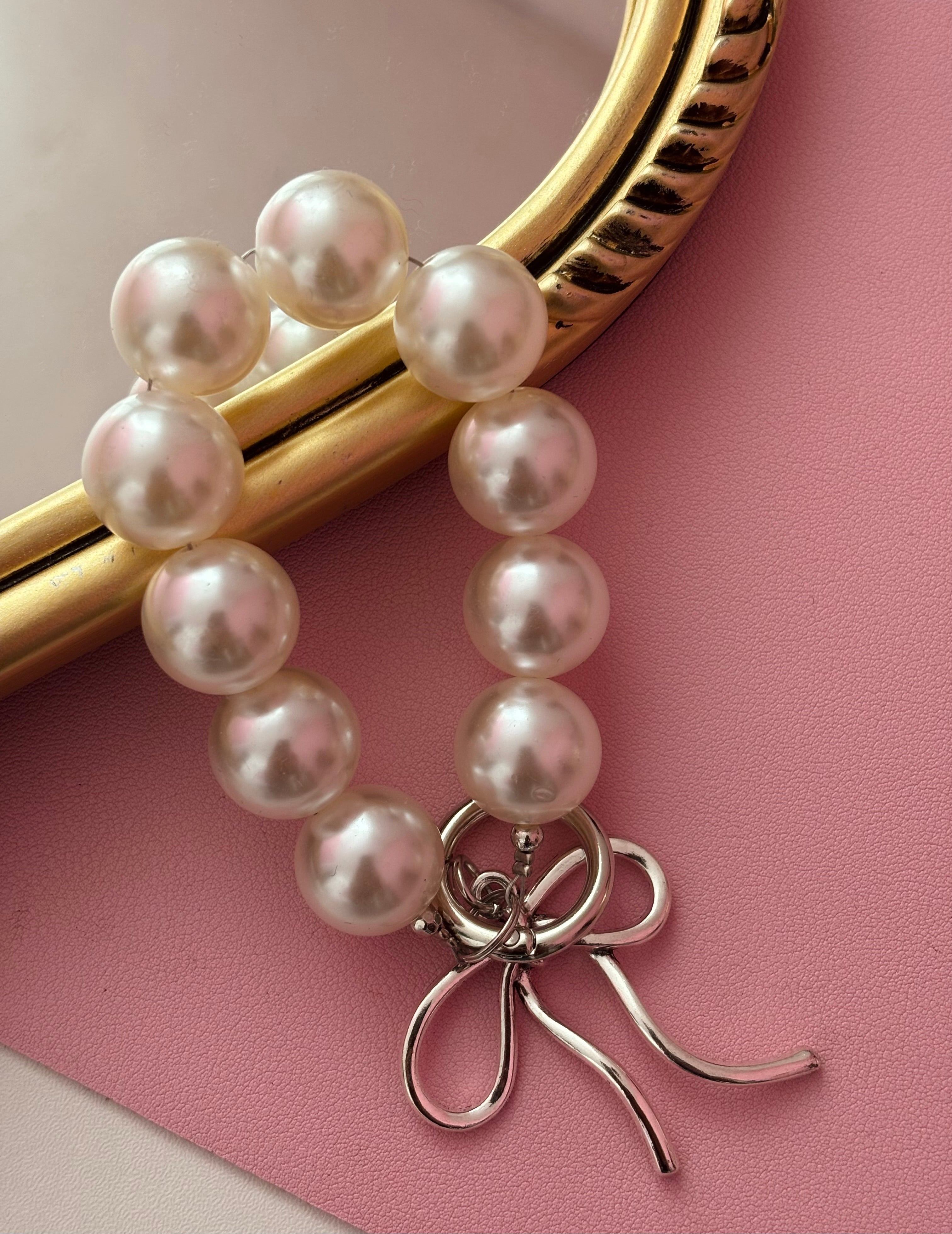 Pearl Charm bag