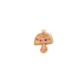 Pink Mushroom Charm