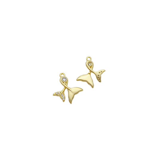 Mermaid's tail charm