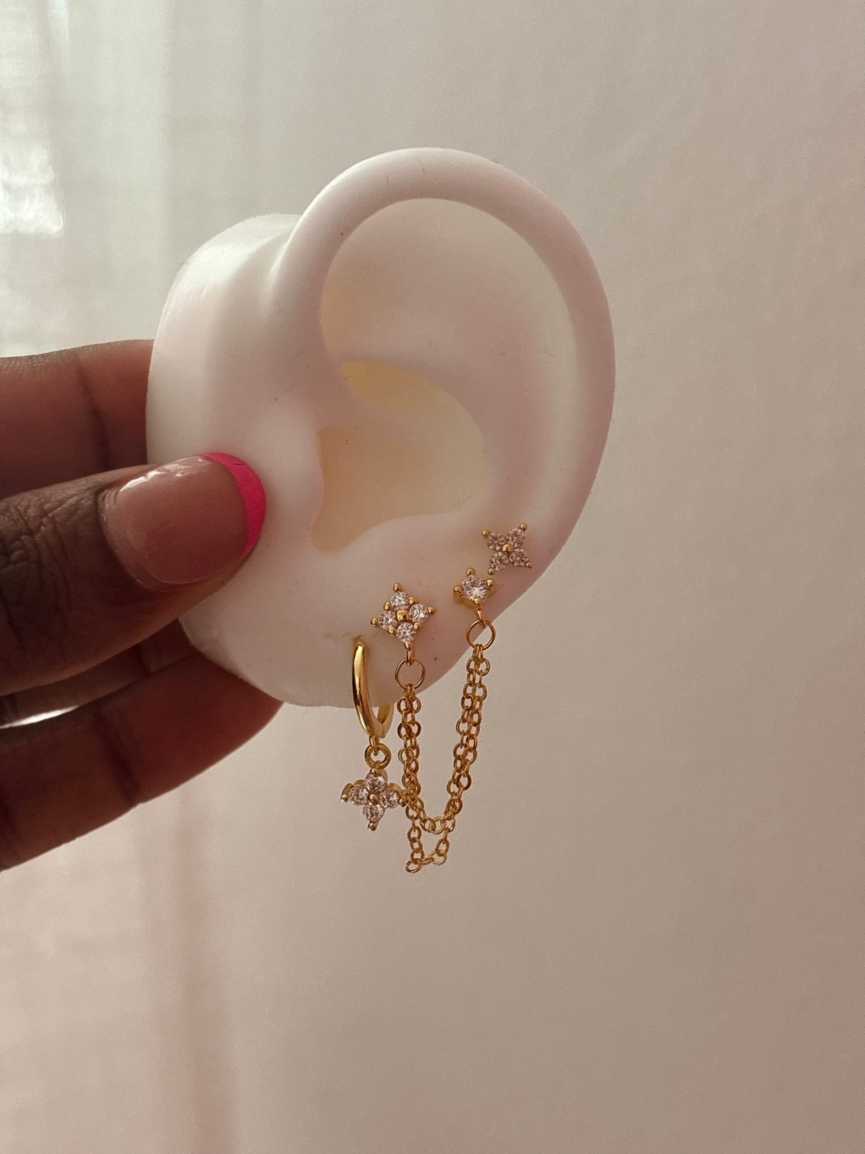 Iris Trio Earrings Set